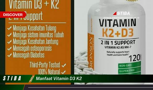 Inilah 10 Manfaat Vitamin D3 K2 yang Tidak Semua Orang Tau